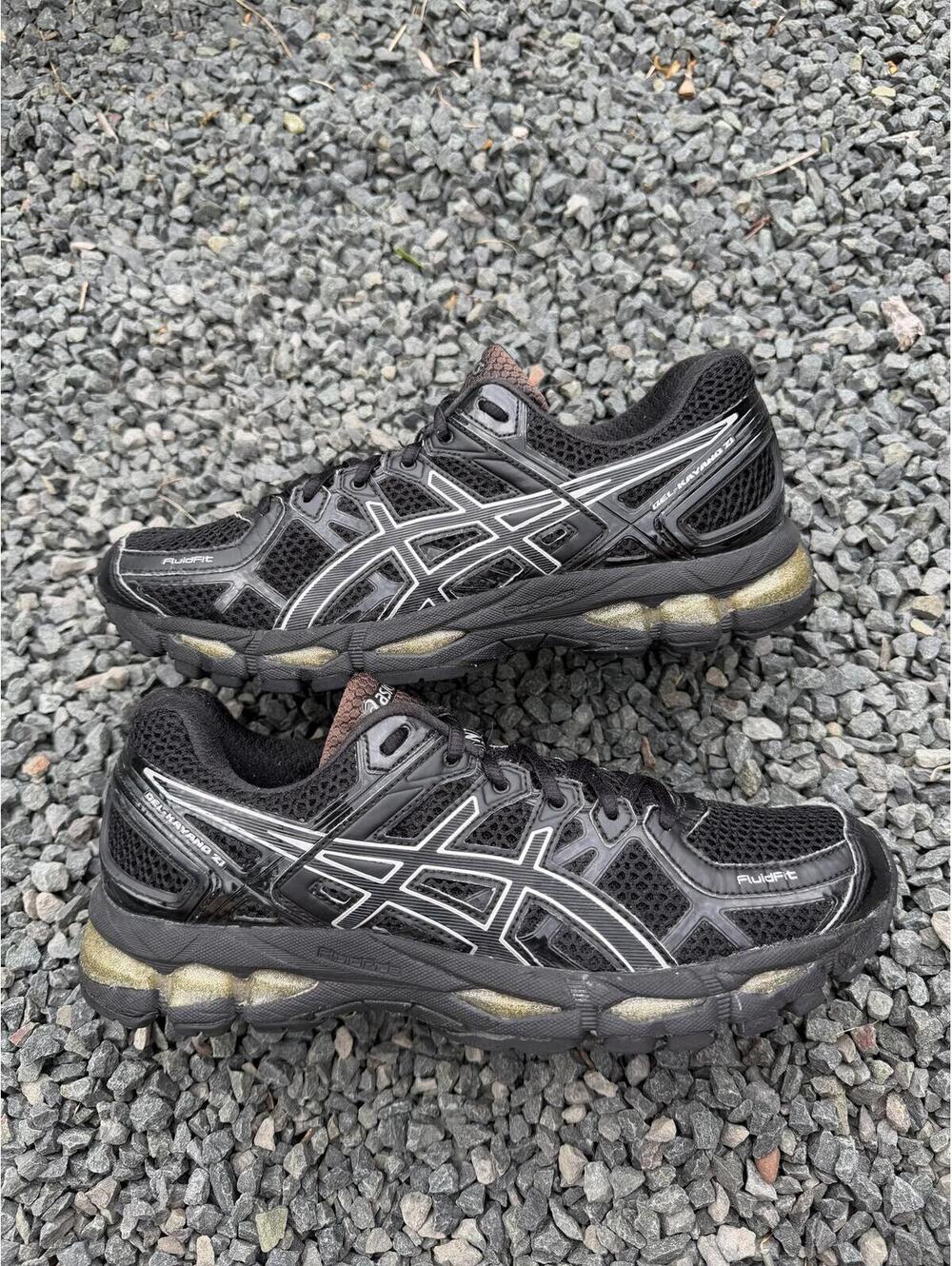 Asics Gel Kayano 21 Black Onyx Size 8.5M 10W